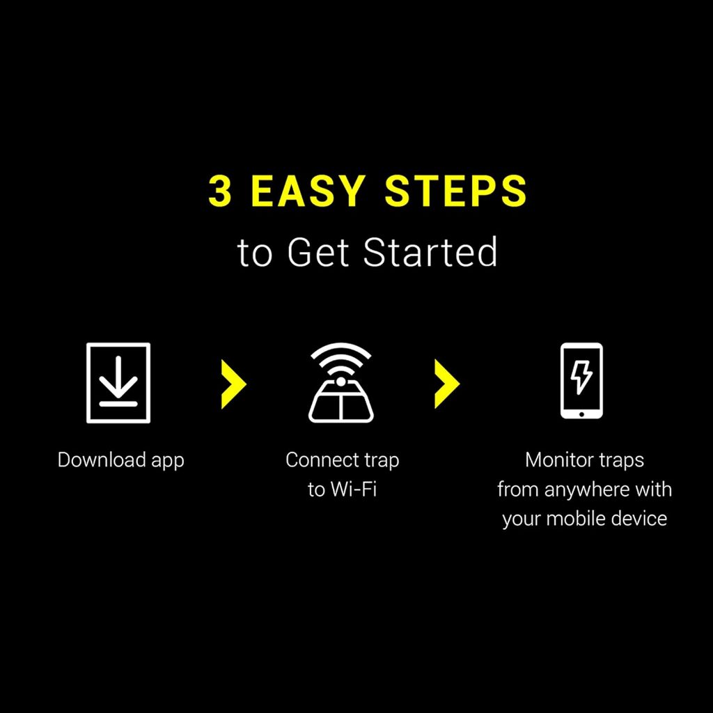Victor Smart Electronic Rat Trap Receive Alerts On Your Mobile Device, 1 Trap Included