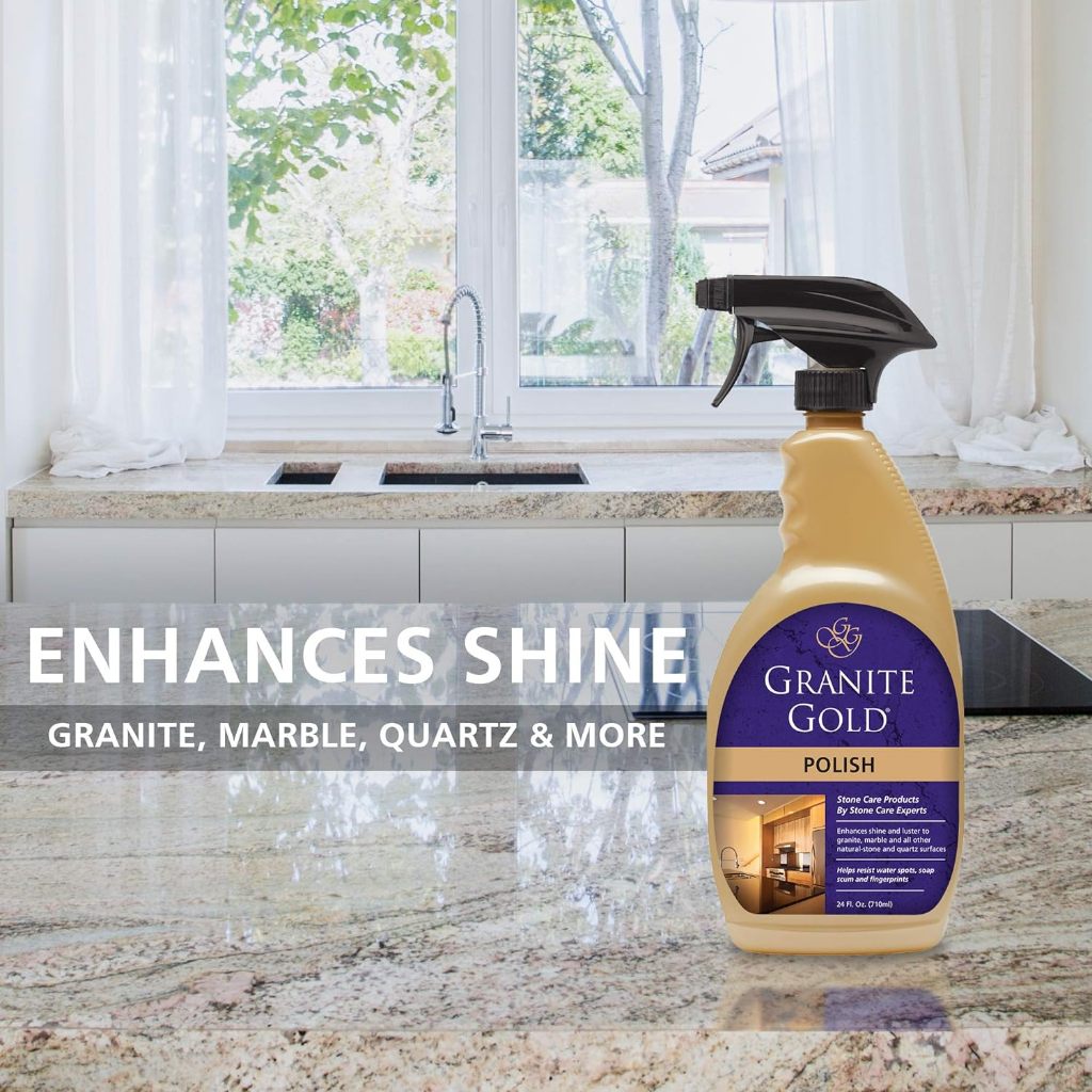 Granite Gold Polish By Stone Care Experts 24 fl oz/ 710ml