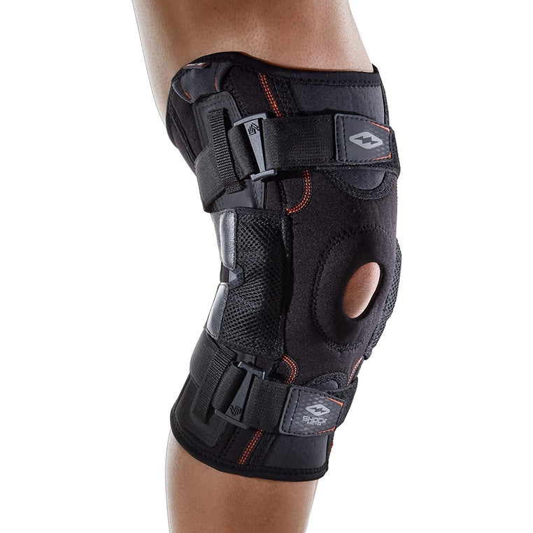 Shock Doctor | Ultra Knee Brace with Bilateral Hinges Black