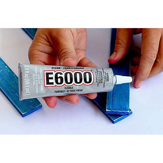 E6000 Clear Flexible Paintable Industrial Strength Adhesive 2 Oz (237032)