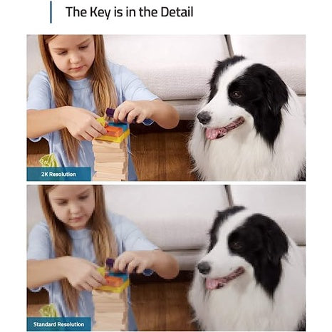 eufy Security Indoor Security Camera With 2K Resolution And On-Device AI Home Kit Pan 24/7 Recording