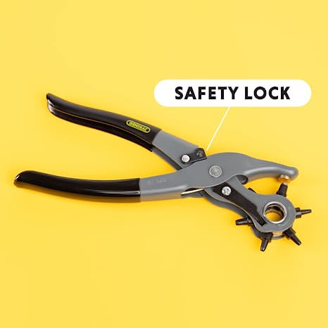 General Revolving Punch No. 72 Punch Hole Tool 6 Multi-Hole Sizes 8.5 Inches