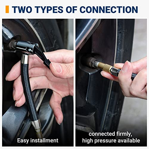AstroAI CZK-3631 100 PSI Portable Air Compressor Smart Tire Inflator LCD Backlit Digital Display