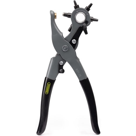 General Revolving Punch No. 72 Punch Hole Tool 6 Multi-Hole Sizes 8.5 Inches