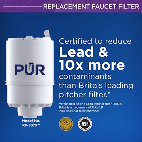 PUR RF-3375 Replacement Faucet Filter For Filtration Systems