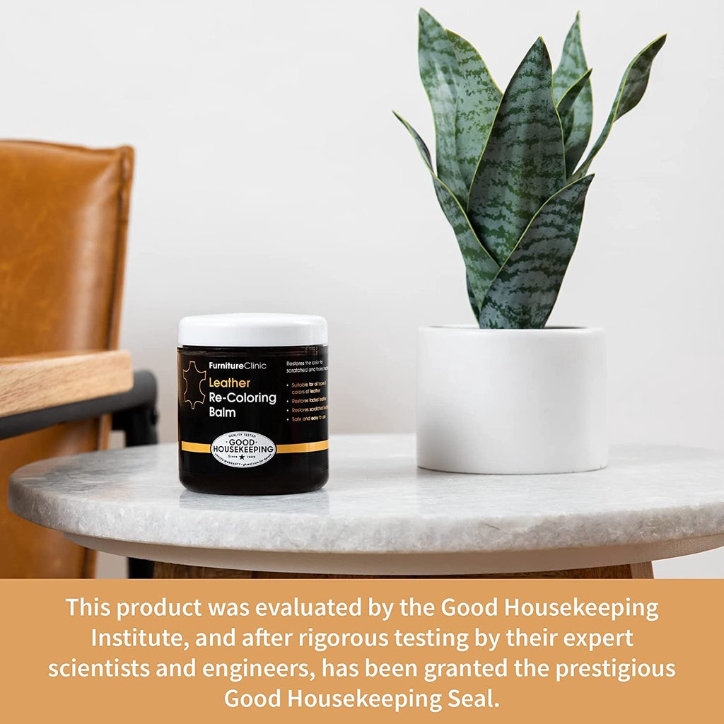 Furniture Clinic Leather Re - Coloring Balm Dark Brown 8.5 Fl Oz (250ml)