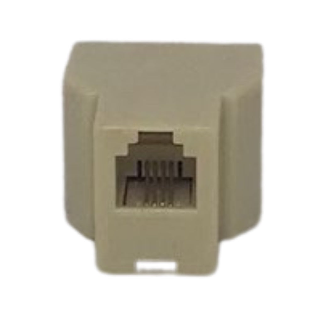 Sinag Electronical Devices 2 Way Outlet Telephone Jack Line Adapter 1 Count