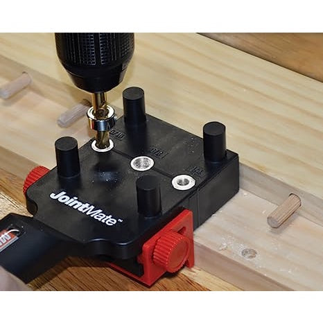 Milescraft JointMate Milescraft Drill 1319 Handheld Dowel Jig for Corner Edge and Surface Joints