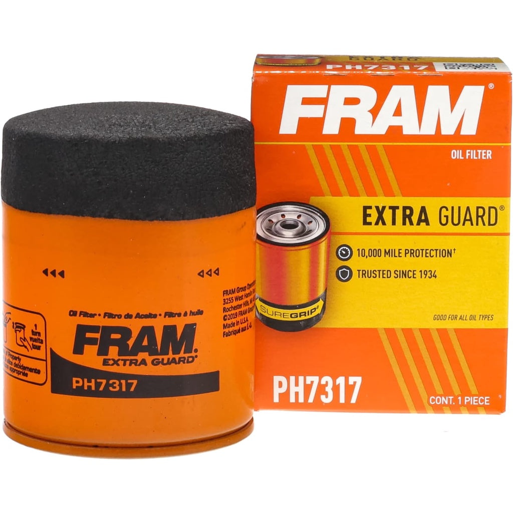 Fram PH7317 Extra Guard 10K Mile Change Silicone Anti-Drainback Valve