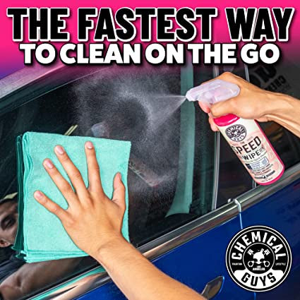Chemical Guys Quick Shine Speed Wipe Spray Gloss & Quick Detailer 16 Oz (WAC20216)