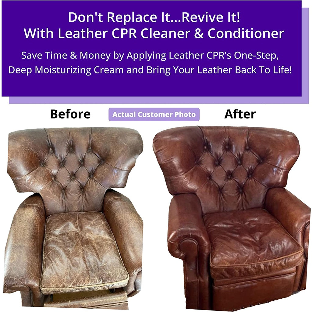Leather CPR Cleaner & Conditioner Bring Leather Back To Life 18 Oz (510g)