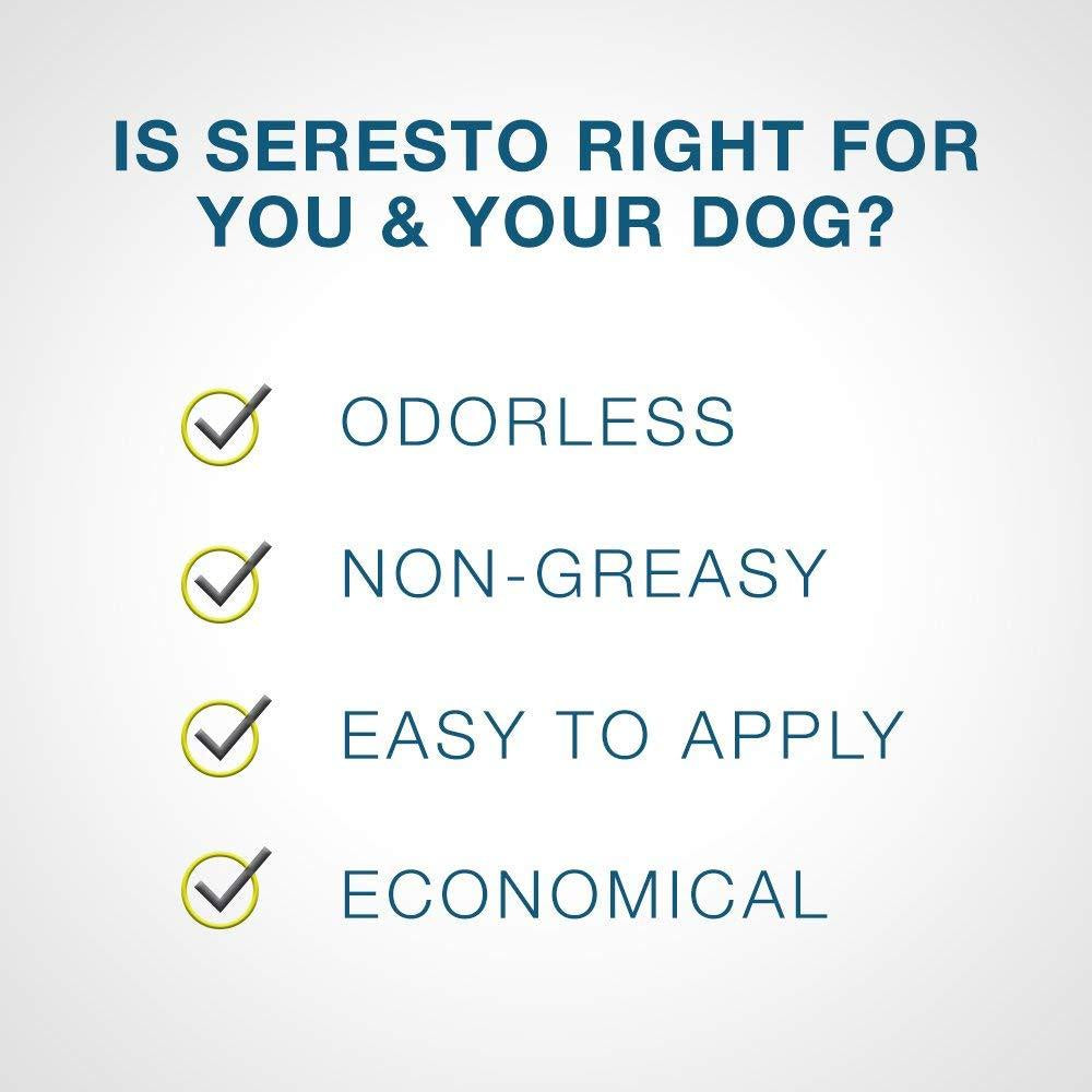 Bayer Animal Health Seresto Flea and Tick Collar for Large Dogs