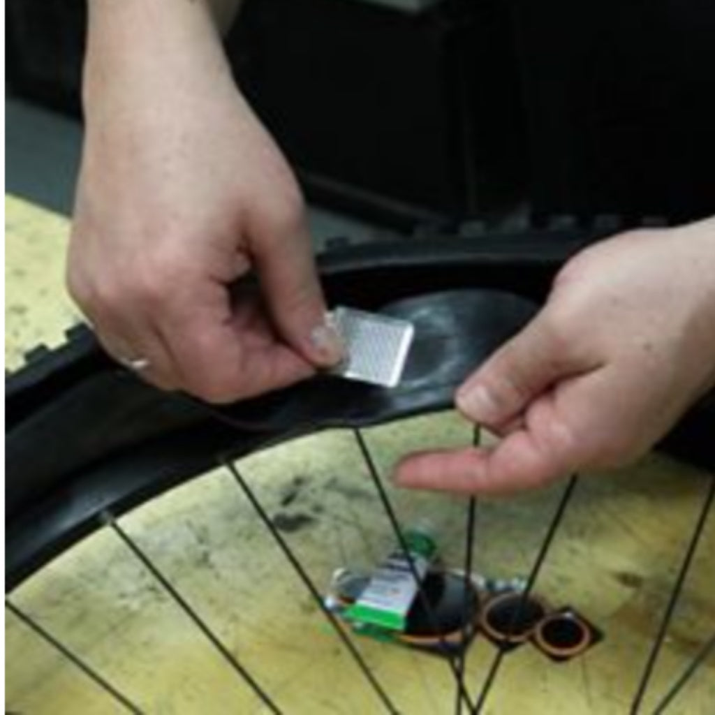 Slime Tube Patch Kit For Bikes And Other Inflatables 7 Piece Kit (1022-A)