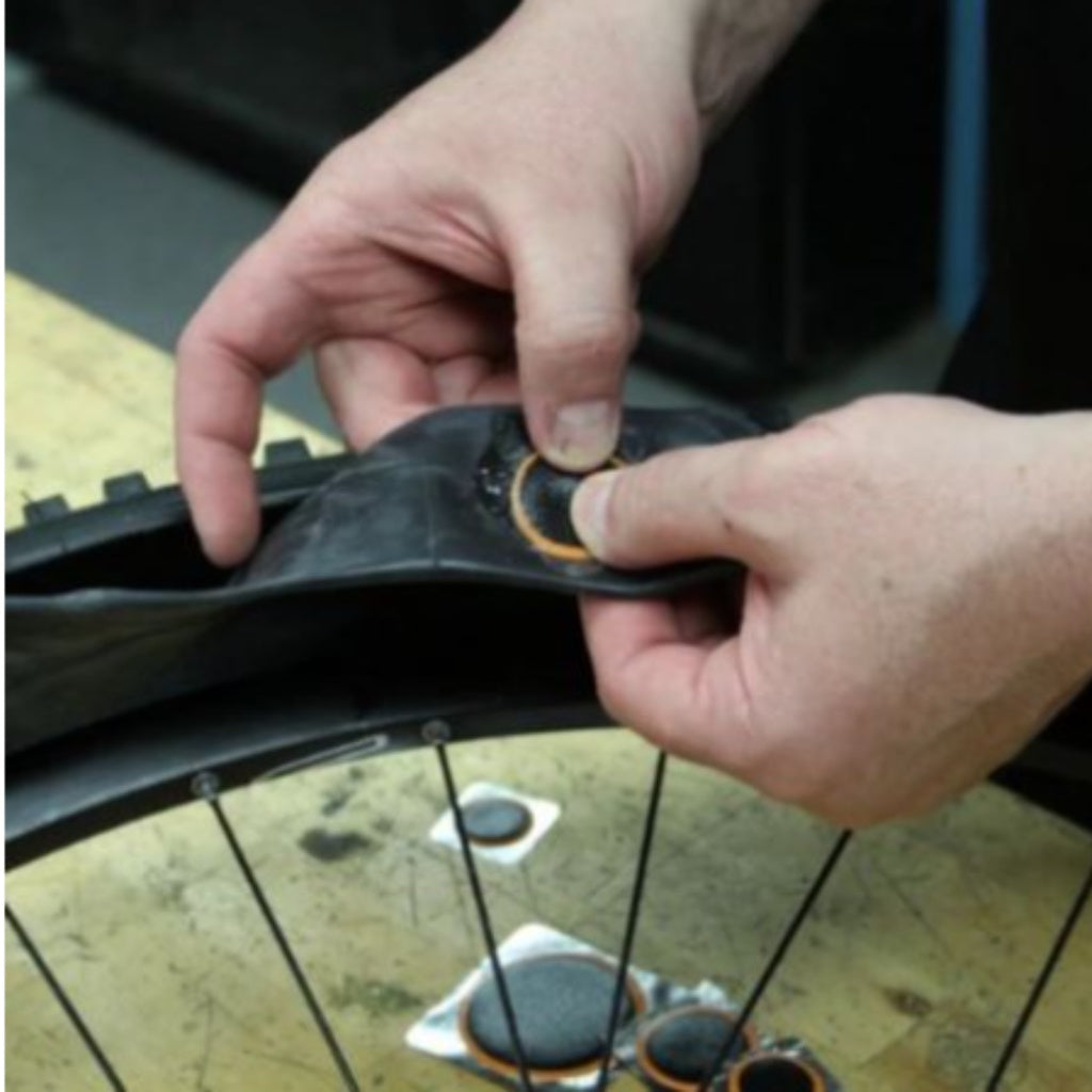 Slime Tube Patch Kit For Bikes And Other Inflatables 7 Piece Kit (1022-A)