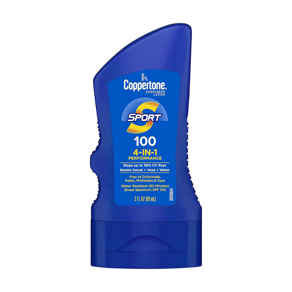 Coppertone Sport SPF 100 4-In-1 Performance Sunscreen Lotion 89ml