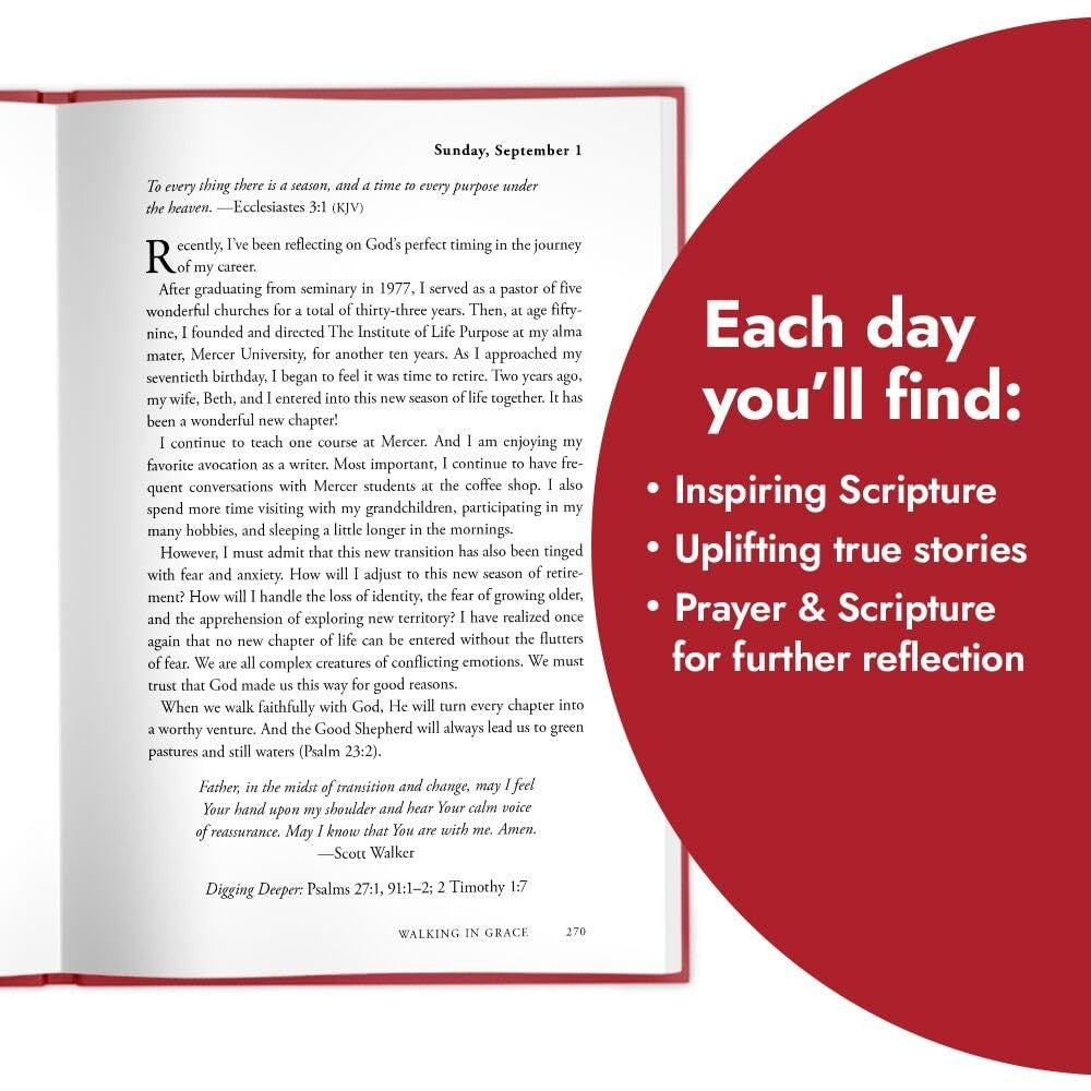Walking in Grace 2024: Daily Devotion To Draw You Closer To God