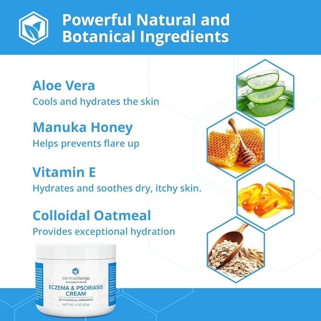 Demachange Eczema Cream with Botanical Ingredients 113g