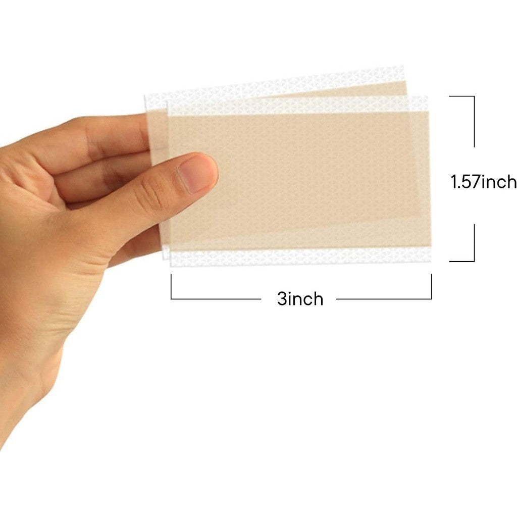 Aroamas Scar Advanced Silicone Scar Sheets (3 inch x 1.6 inch) 8 Reusable Sheets