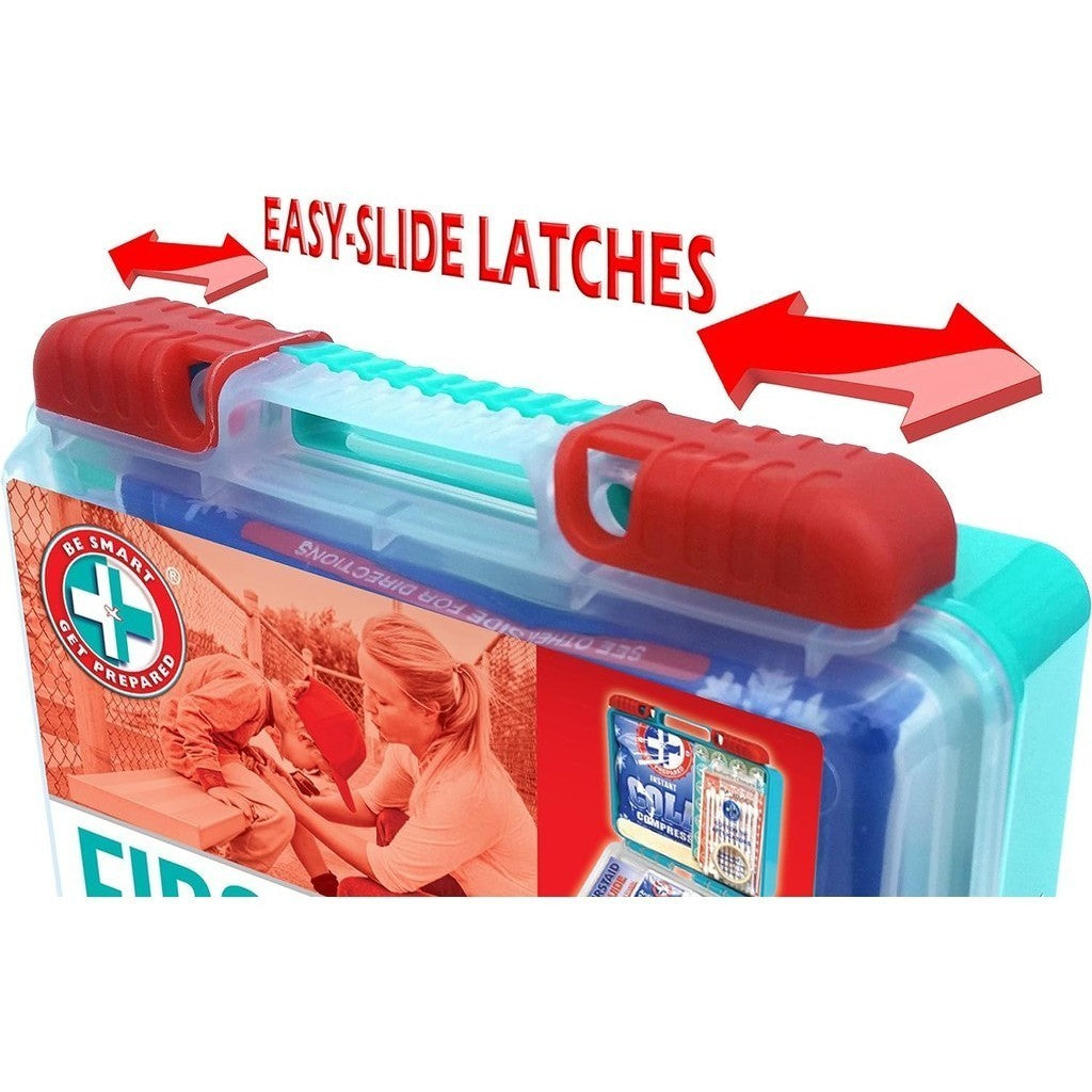 Be Smart Get Prepared First Aid Assortment of Supplies Compact Case (85 Pieces)