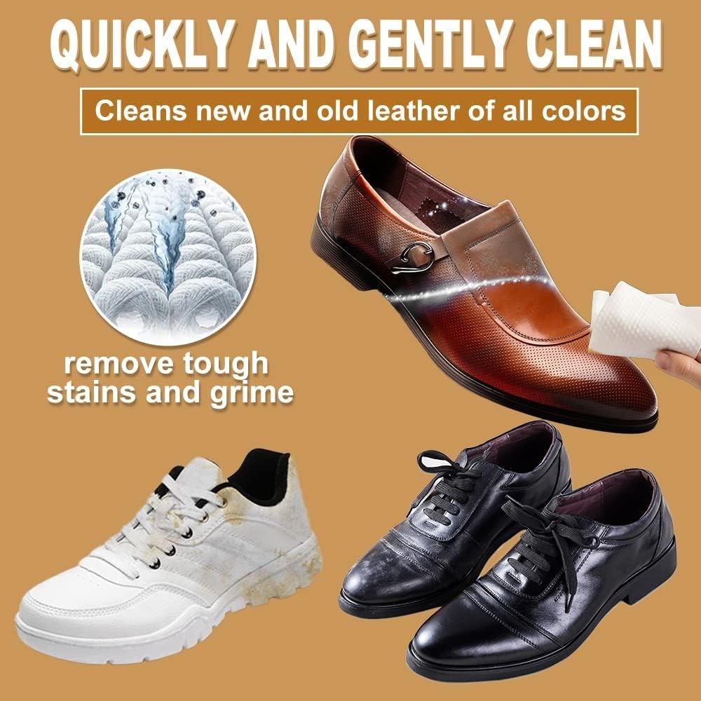 Air Jungles 3-In-1 Leather Wipes (Extra Large) 70 Count