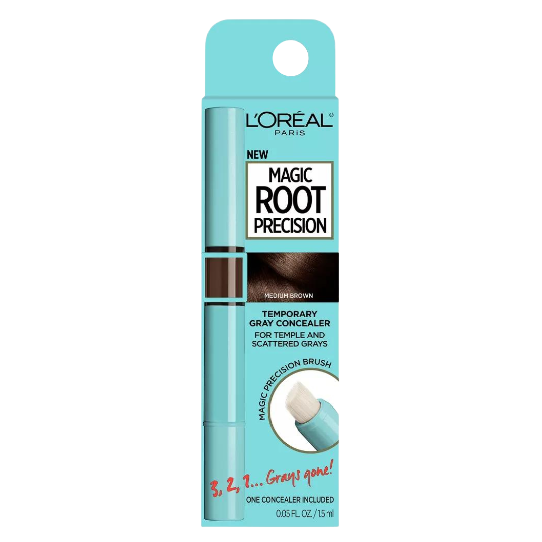 L'Oreal Paris New Magic Root Precision with Magic Precision Brush 0.05 Fl Oz/ 1.5Ml