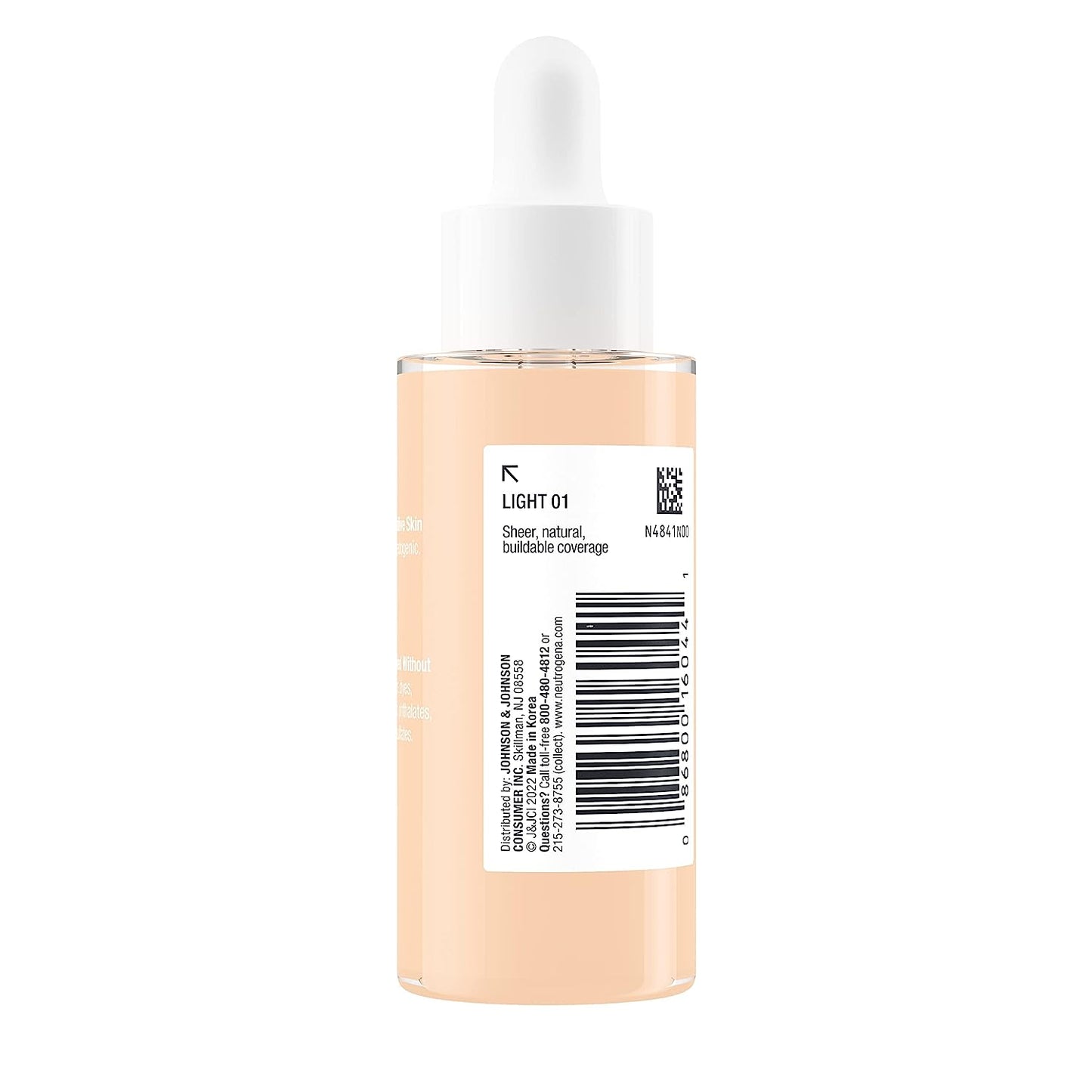 Neutrogena Sensitive Skin Serum Foundation With Pro-Vitamin B5 01 - 28g / 1.0 oz