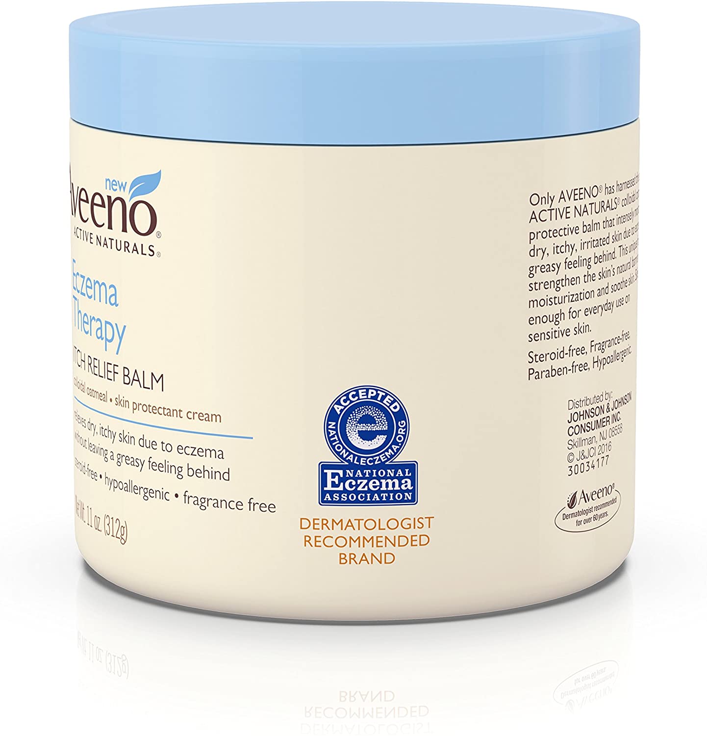 Aveeno Eczema Therapy Itch Relief Balm, 11 oz. / 312g