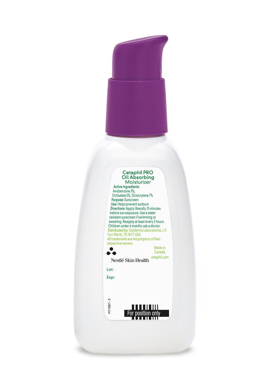 Cetaphil PRO Derma Control Oily Skin Absorbing Moisturizer with Suncreen SPF 30, 4 fl.oz / 118ml (PACKAGING MAY VARY)