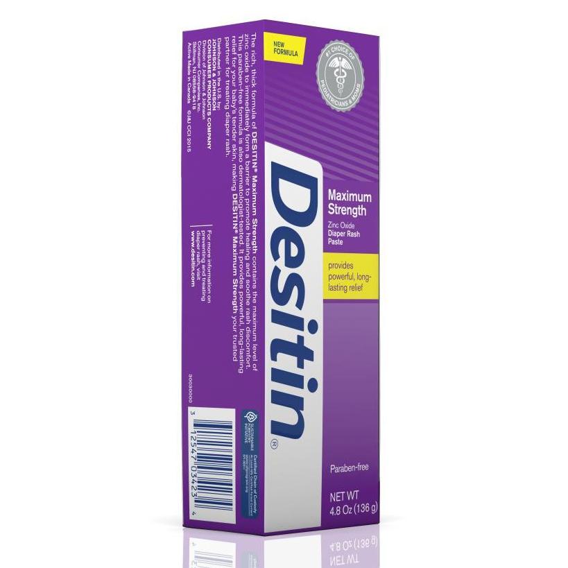 Desitin Maximum Strength Diaper Rash Paste 4.8 oz