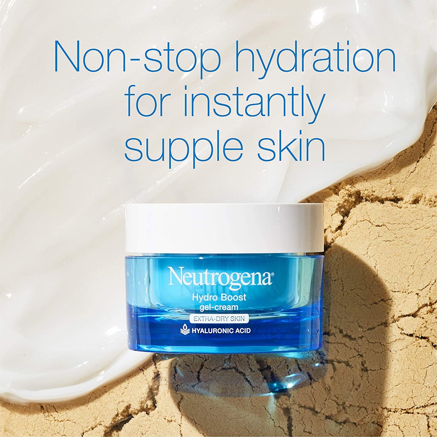 Neutrogena Hydro Boost Hyaluronic Acid Hydrating Gel-Cream Face Moisturizer, 1.7 oz. / 48g NO BOX