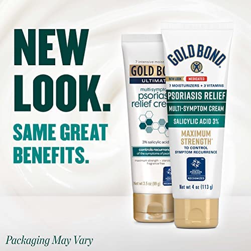 Gold Bond Ultimate Multi Symptom Psoriasis Relief Cream 4 oz / 113 g