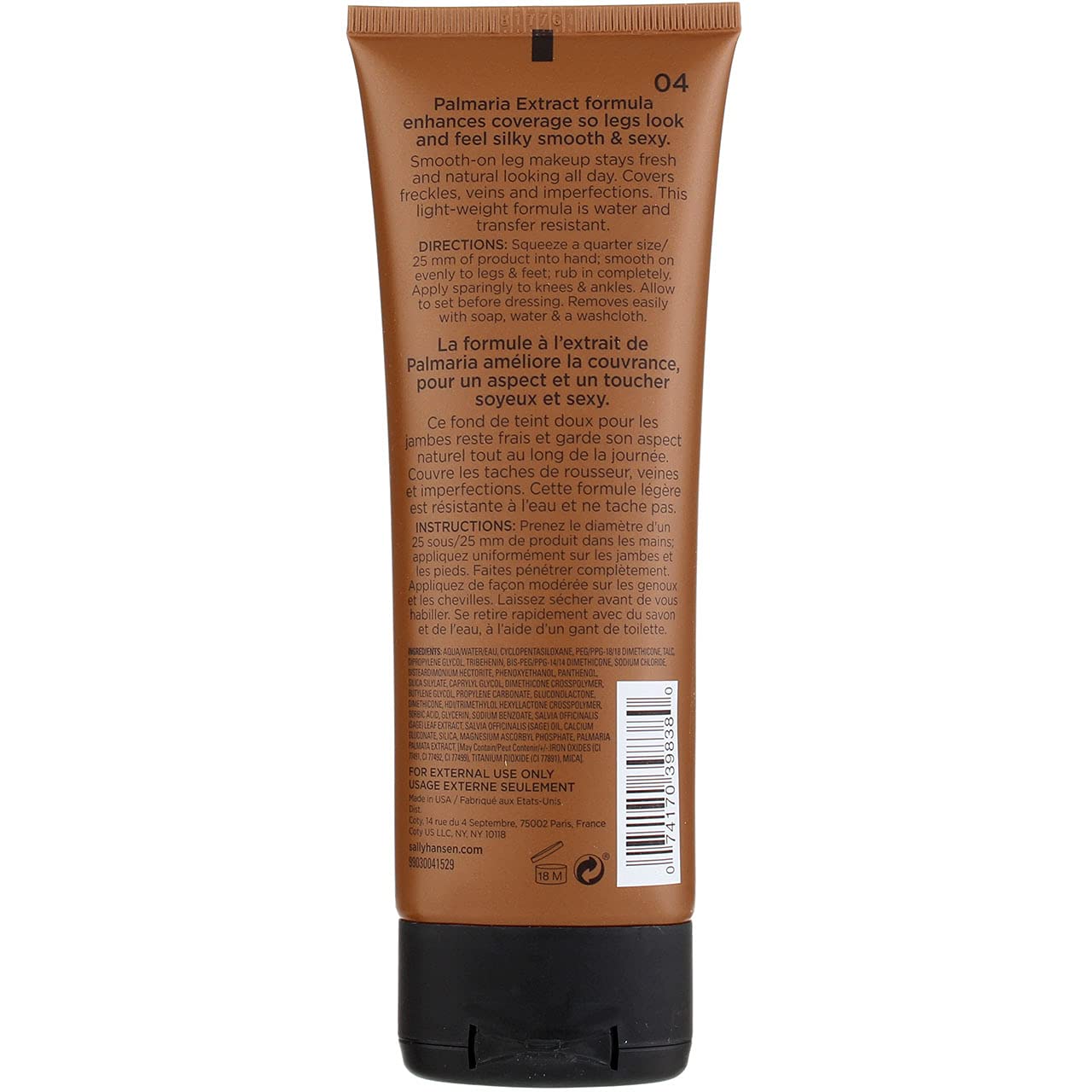 Sally Hansen Airbrush Legs Water Resistant Leg Makeup - 4 fl.oz / 118 ml