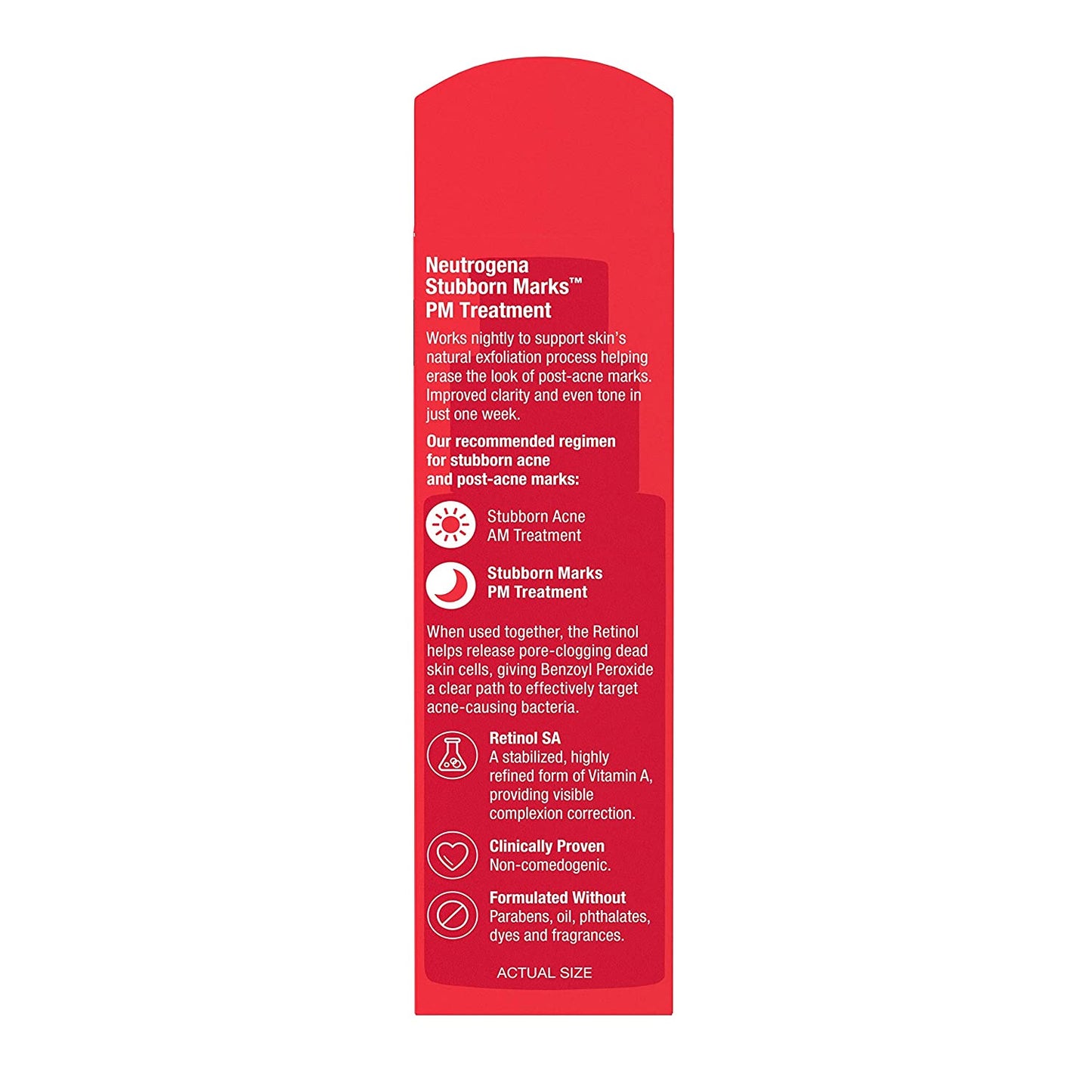 Neutrogena Stubborn Marks PM Treatment Retinol SA, 1.0 fl.oz / 29ml