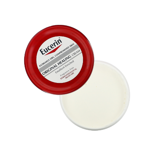 Eucerin Original Healing Cream, Fragrance Free, Rich Lotion for Extremely Dry Skin, 16 oz. / 454g