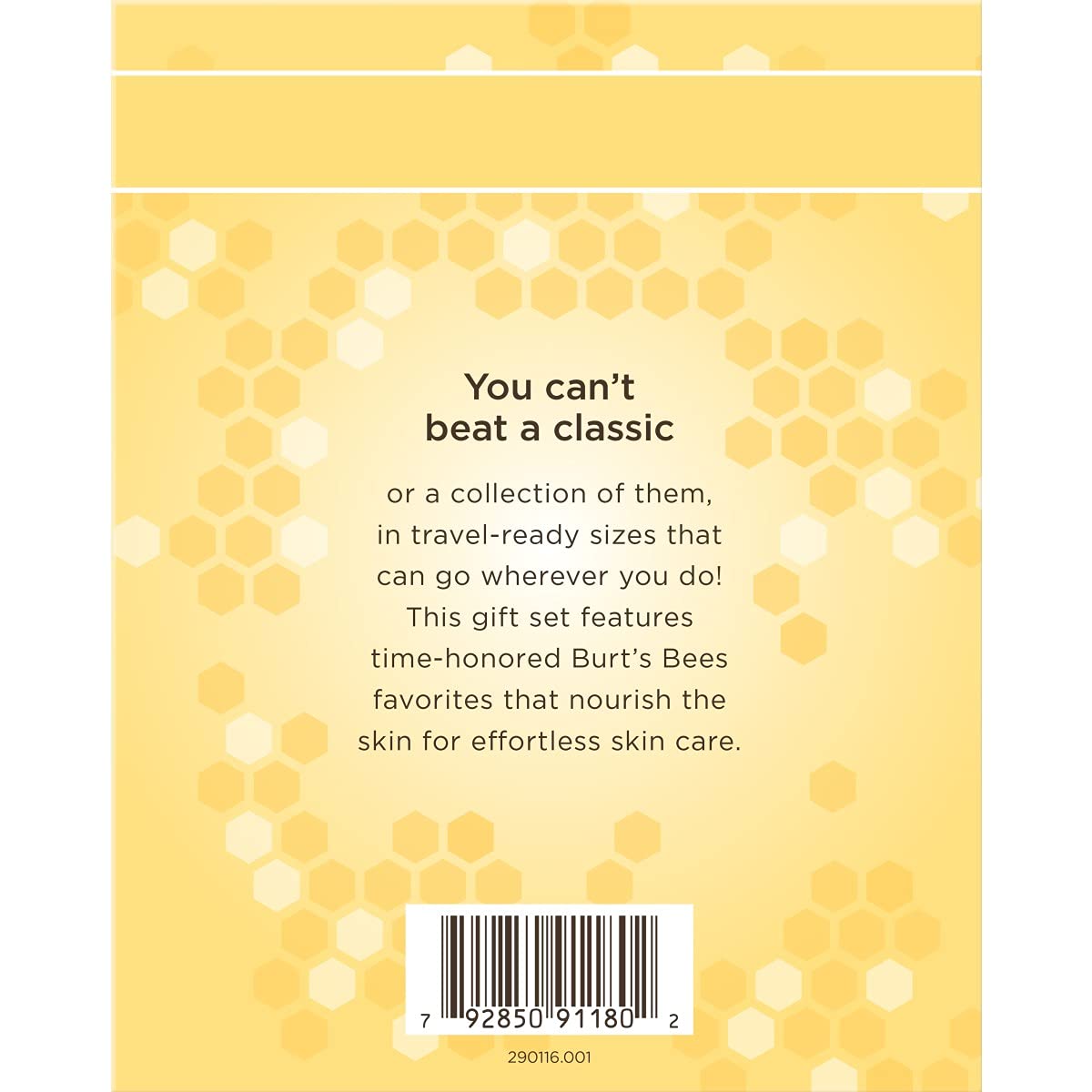 Burt's Bees Timeless Minis Kit Lip Balm Foot Cream Body Lotion Cleansing Cream Ointment Hand Salve