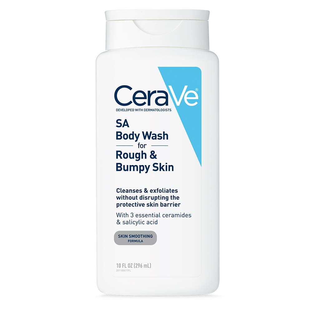 CeraVe Body Wash SA Salicylic Acid for Rough and Bumpy Skin, 10 fl.oz / 296ml