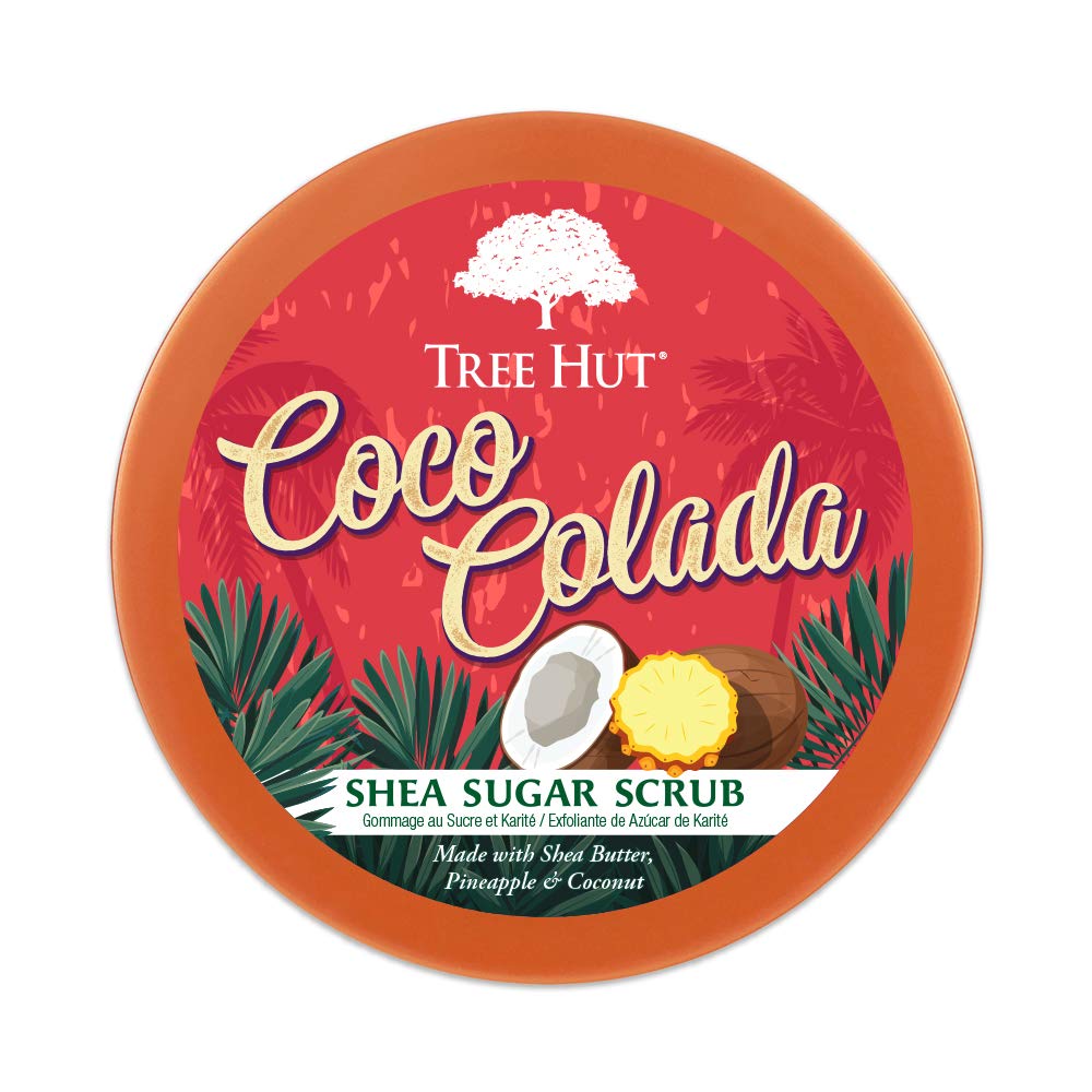 Tree Hut Shea Sugar Scrub Coco Colada, 18 oz (510 g)