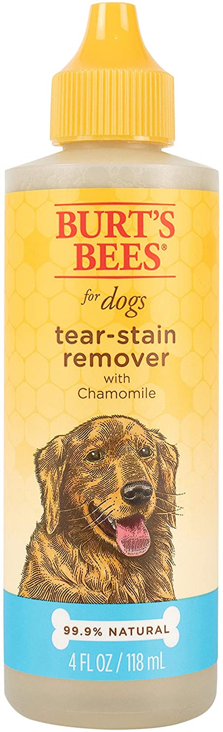 Burt's Bees for Dogs Tear Stain Remover with Chamomile, 4 fl.oz / 118 ml