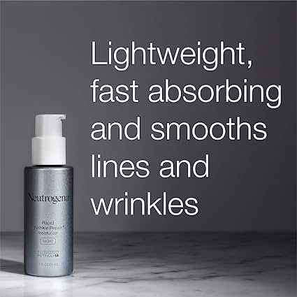 Neutrogena Rapid Wrinkle Repair Moisturizer, Night 29 ml / 1 oz (PACKAGING MAY VARY)