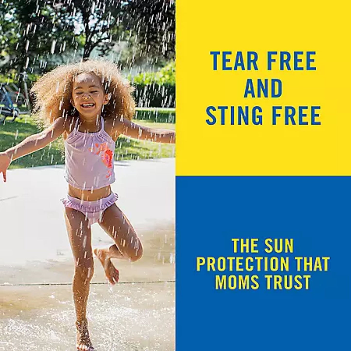 Banana Boat Kids Sport Sunscreen Spray SPF 50+ with Powerstay Technology, Tear + Sting Free 9.5oz