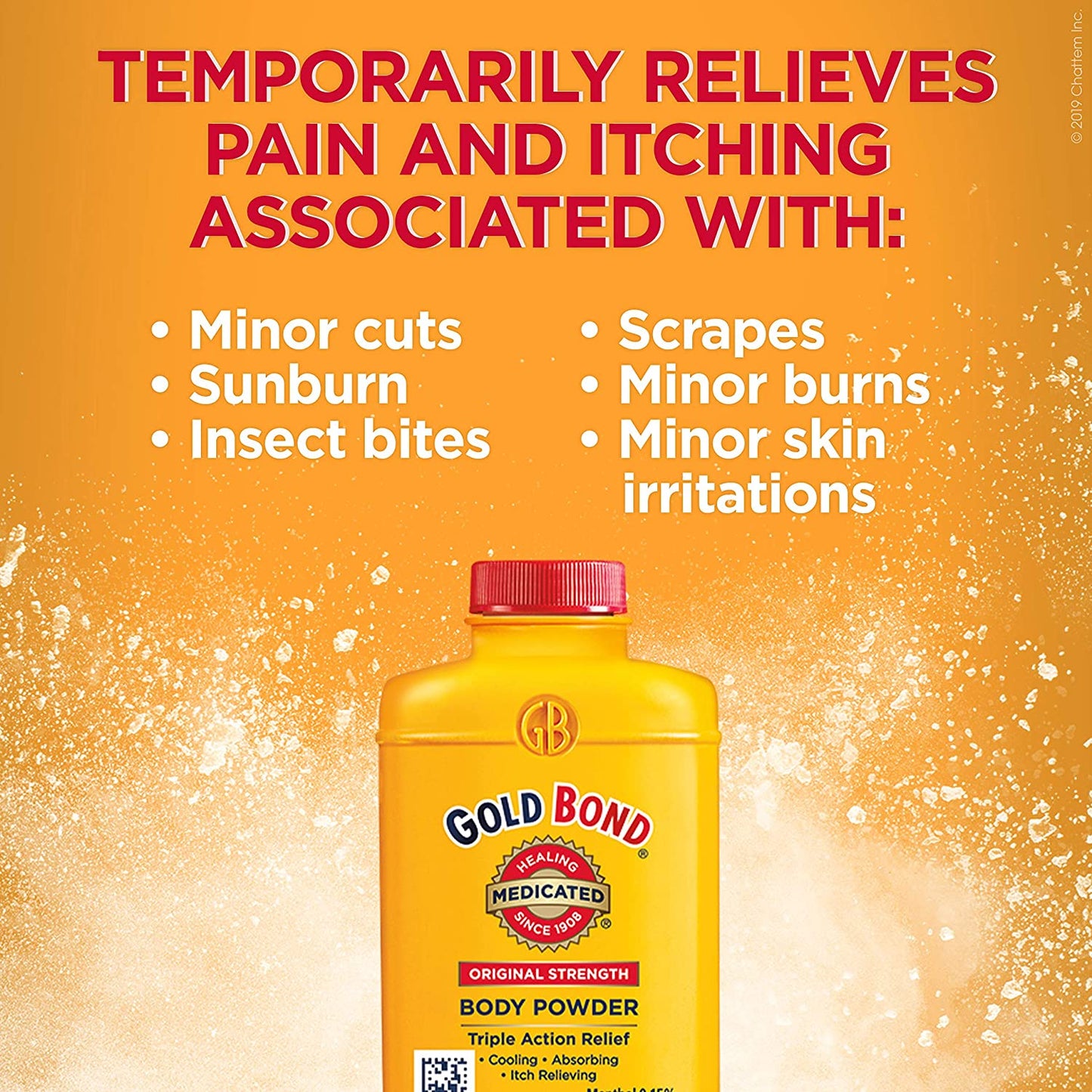 Gold Bond Original Strength Body Powder, 1 oz Triple Action Relief