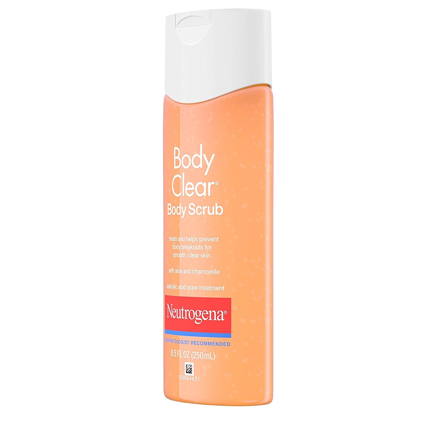Neutrogena Body Clear Oil Free Acne Body Scrub with Salicylic Acid Acne Treatment (250 ml)