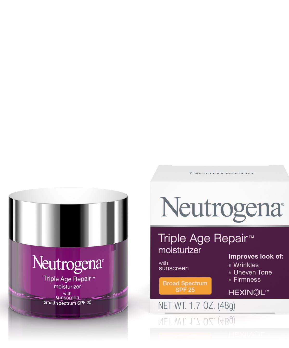 Neutrogena Triple Age Repair Moisturizer Broad Spectrum SPF 25 (1.7 oz / 48g)