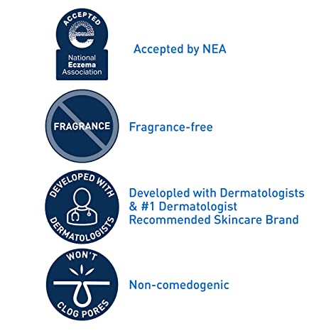 CeraVe Hydrating Facial Cleanser For Normal To Dry Skin Moisture Balance 16 Fl Oz (473ml)