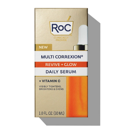 RoC Multi Correxion Revive + Glow Daily Serum with Vitamin C, 1.0 fl.oz / 30ml