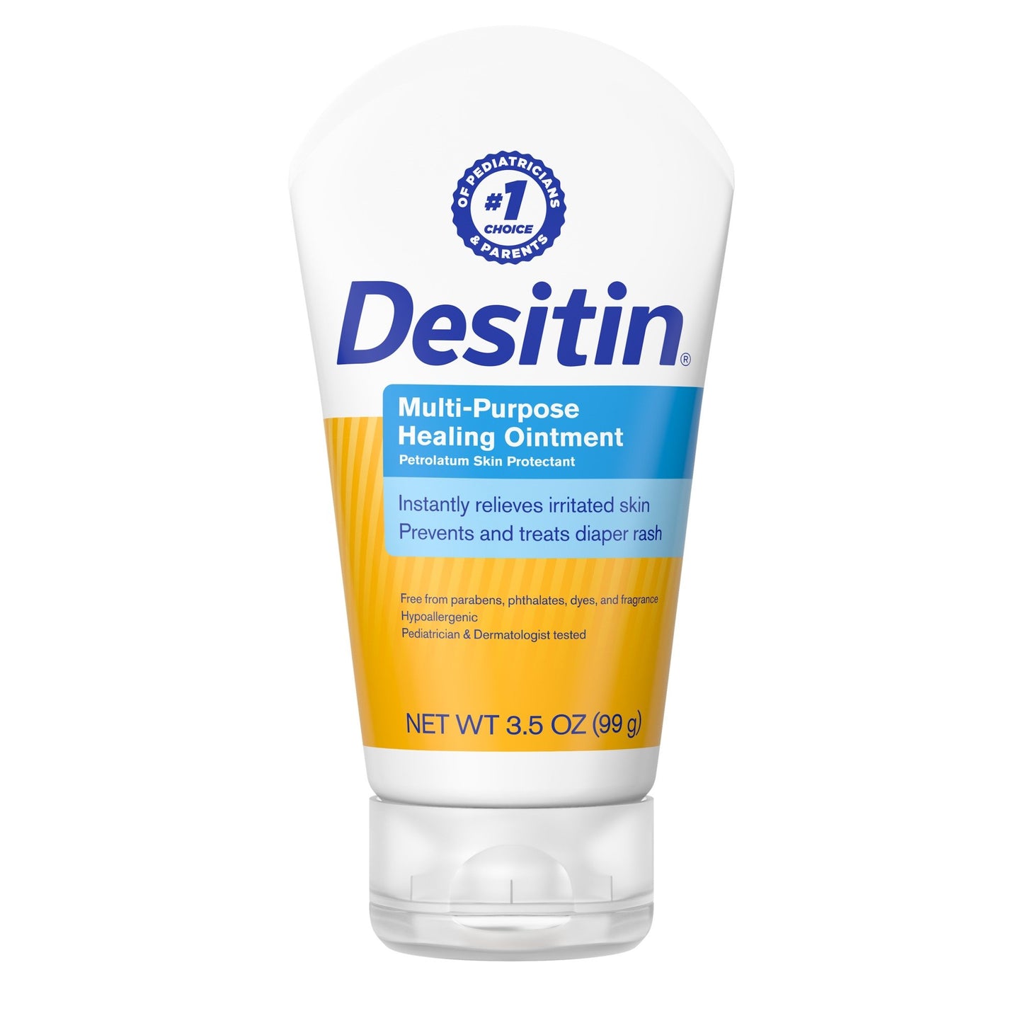 Desitin Multi-Purpose Healing Ointment Skin Protectant Treat Diaper Rash & Relieves Irritated Skin, 3.5 oz. / 99g