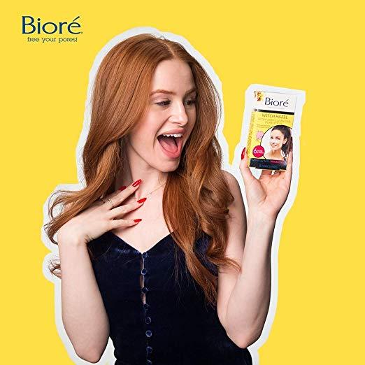 Biore Witch Hazel Ultra Deep Cleansing Pore Strips (6 Nose Strips)