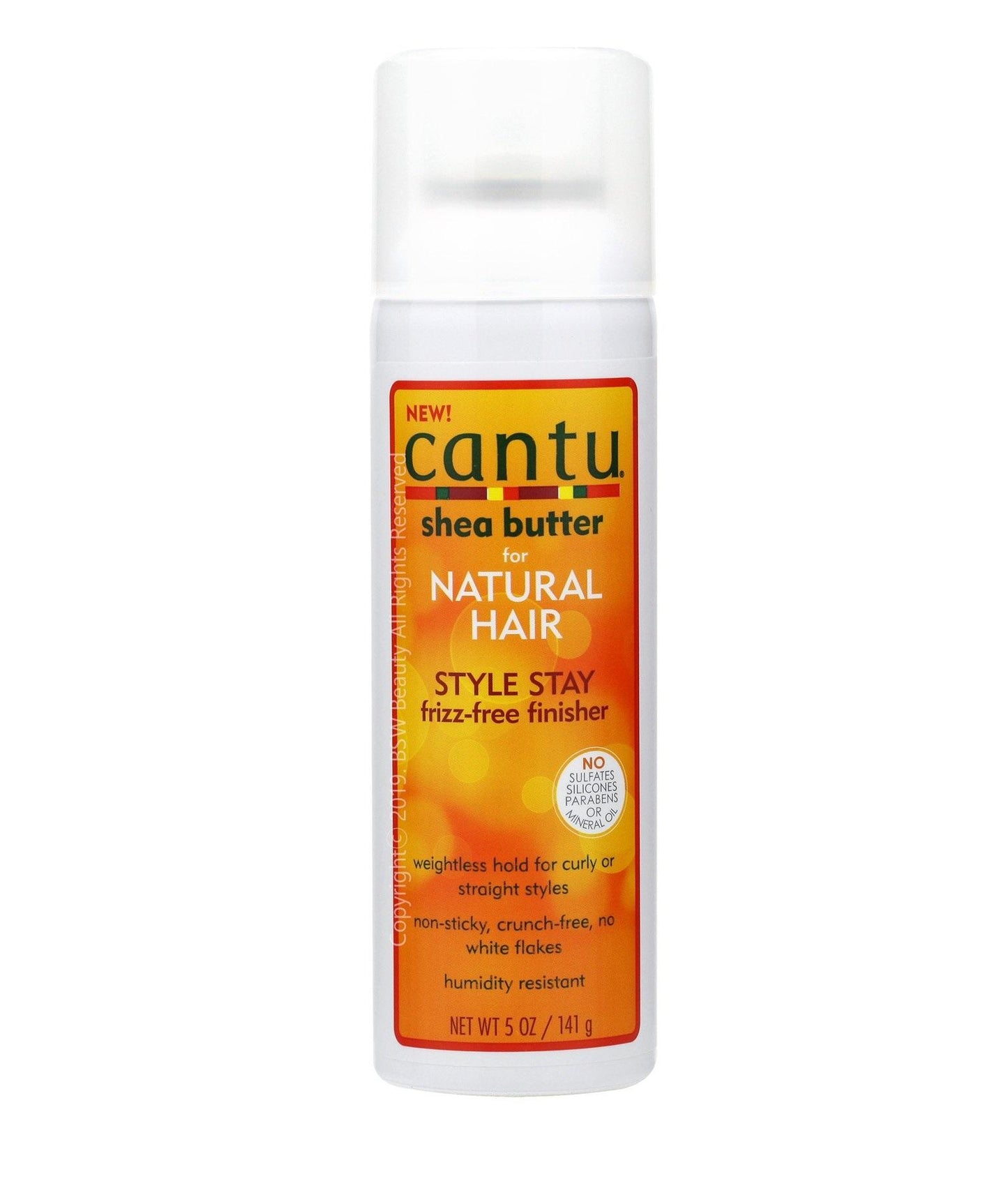 Cantu Shea Butter for Natural Hair Style Stay Frizz Free Finisher 5 oz