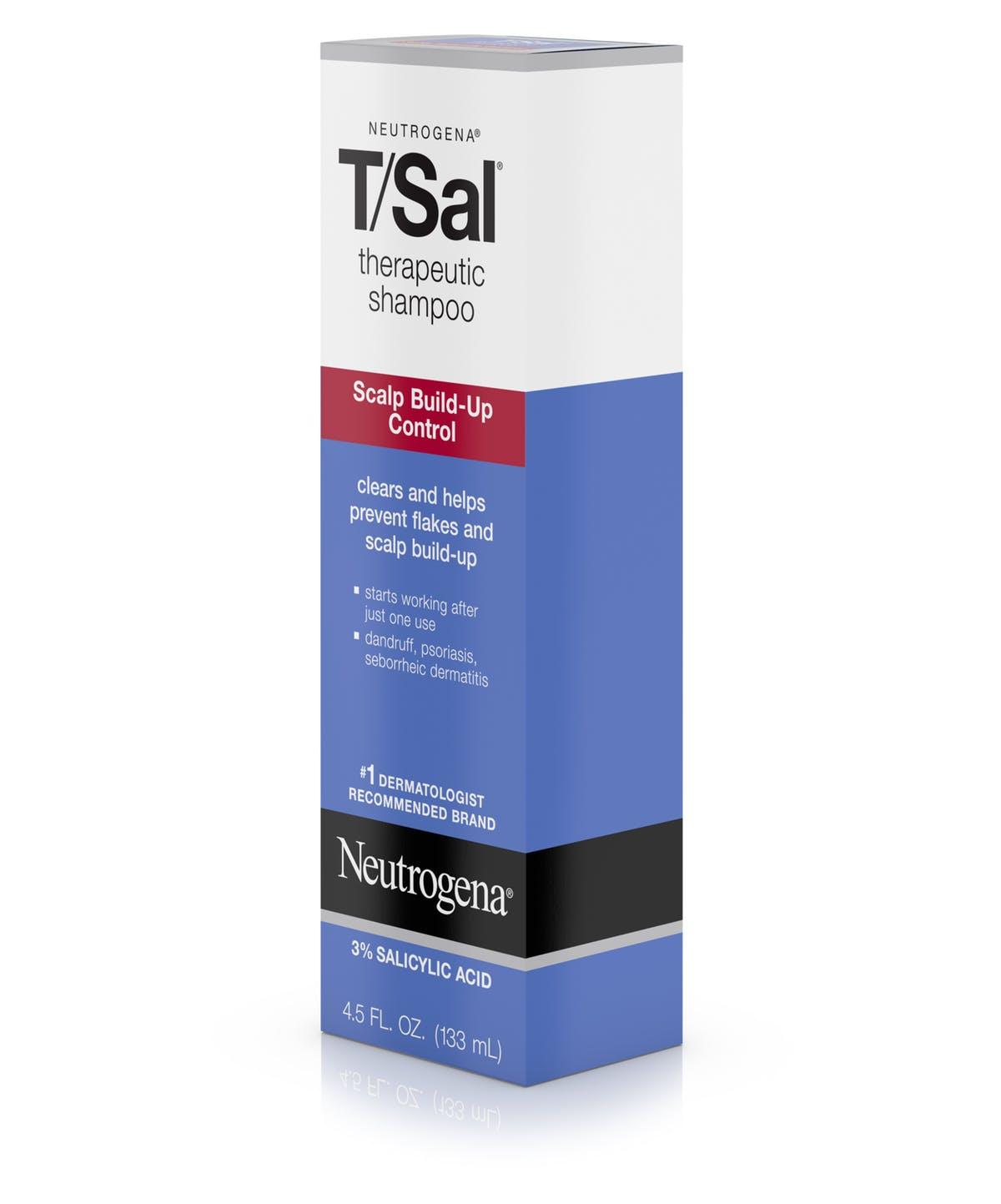 Neutrogena T/Sal Therapeutic Shampoo, Scalp Build-Up Control 4.5 fl.oz