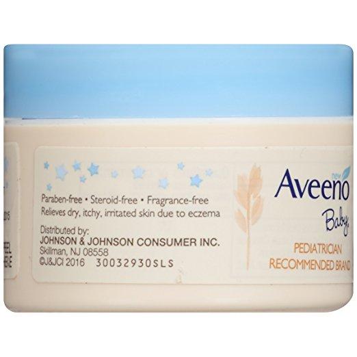 Aveeno Baby Eczema Therapy Nighttime Balm, 1 Oz